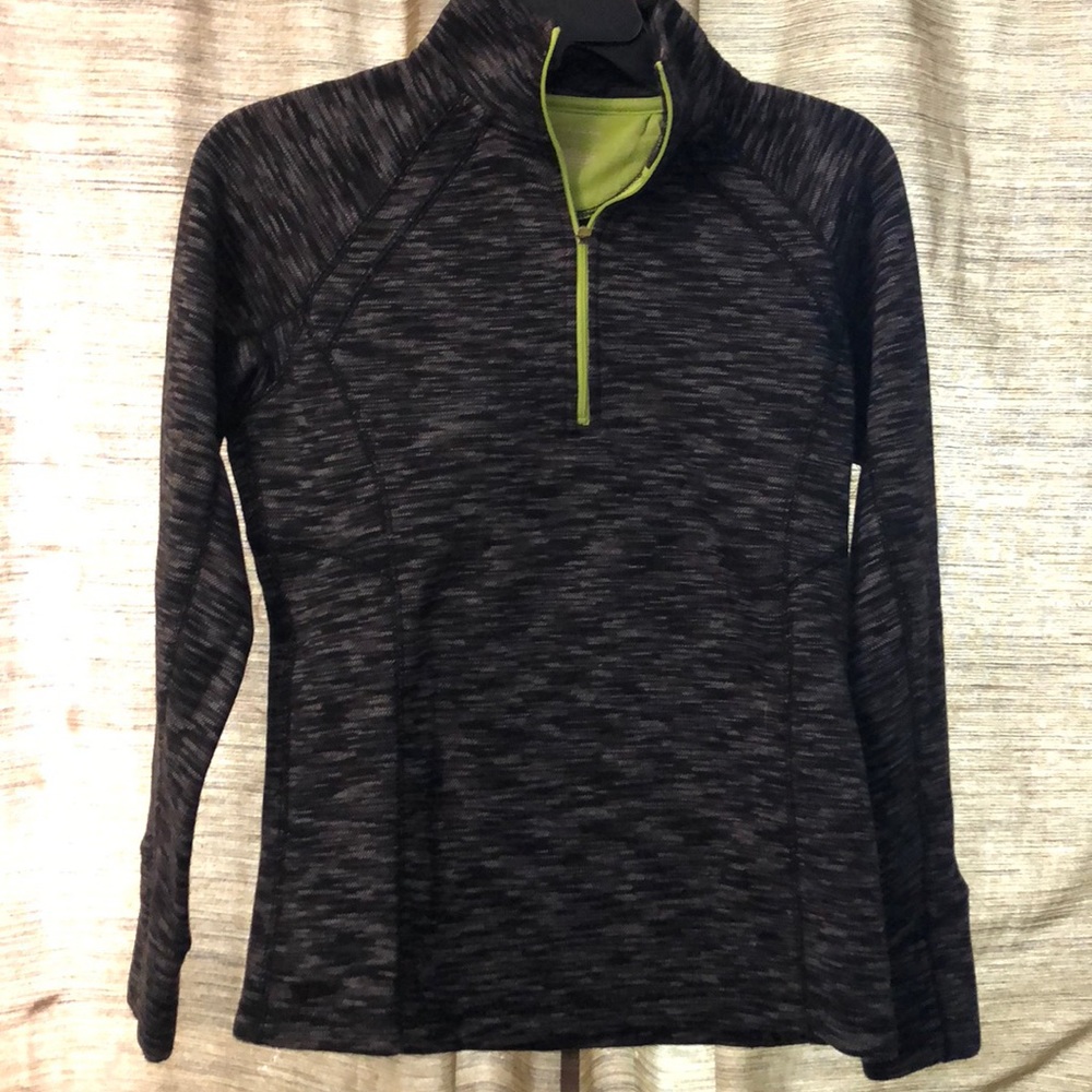 TEK Gear half zip long sleeve workout top